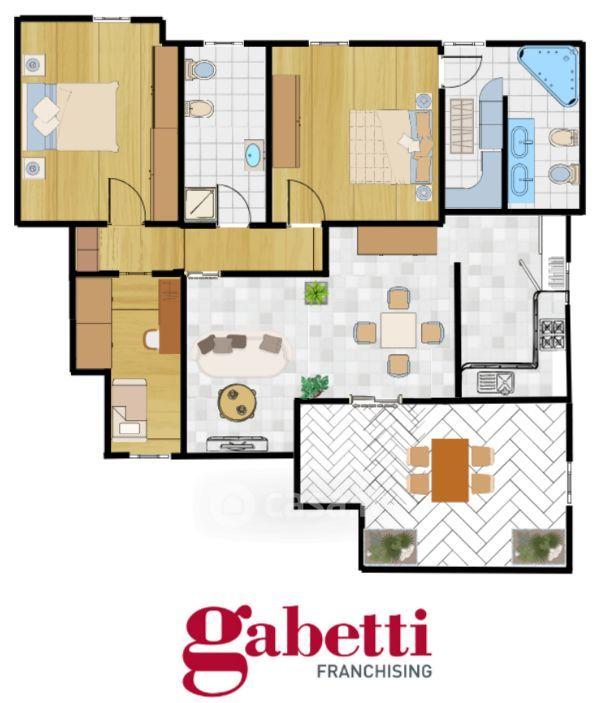 Quadrilocale in Via Agamennone 48 — foto 21 di 38