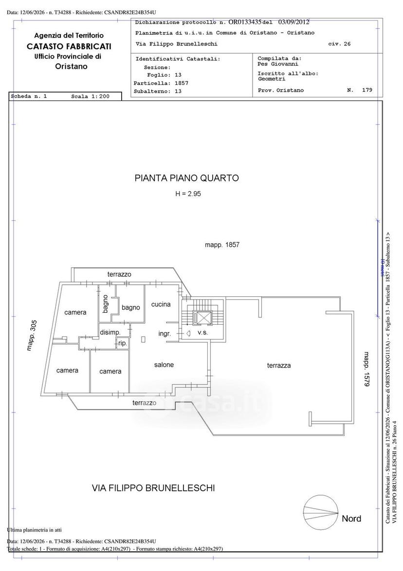 Quadrilocale in Via Filippo Brunelleschi — foto 59 di 73