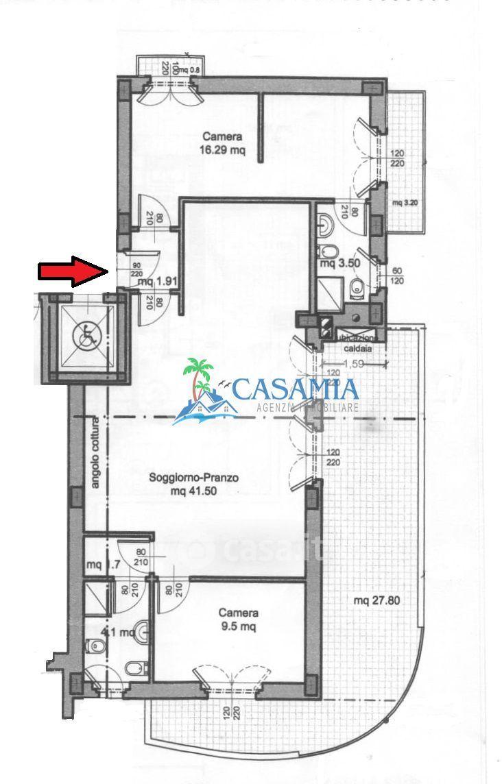 Trilocale in Via Gabriele Voltattorni — foto 17 di 32