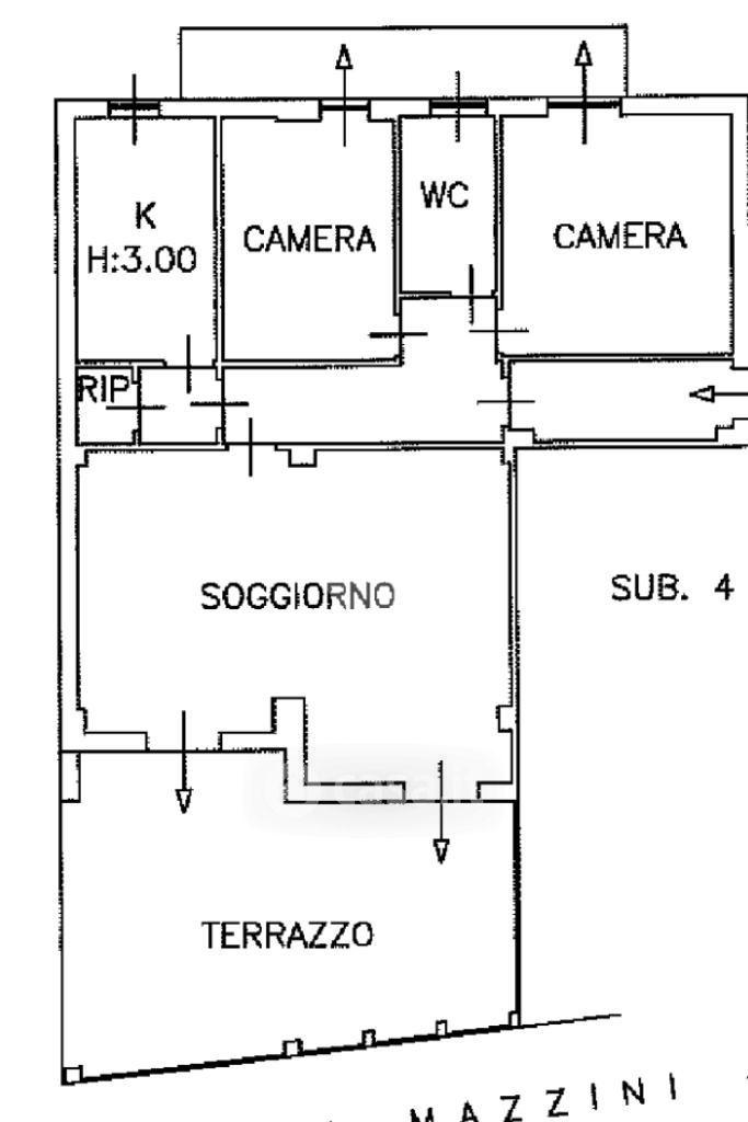 Quadrilocale in Via Giuseppe Mazzini 34 — foto 27 di 33