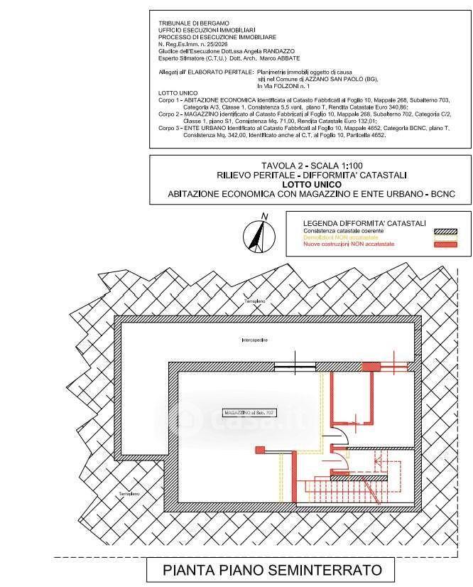 Bilocale in Via Folzoni 1 — foto 15 di 21