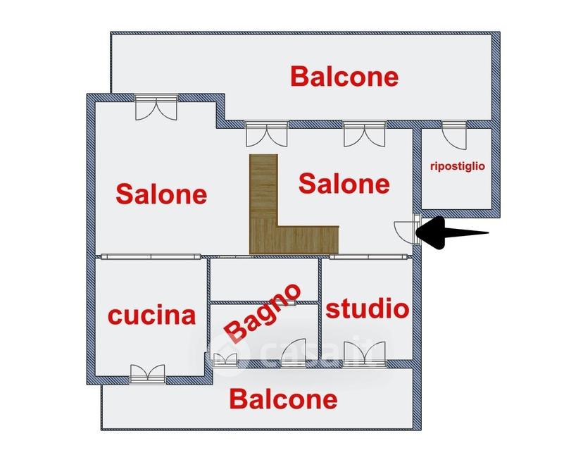 Appartamento in Via Pino Daniele 1