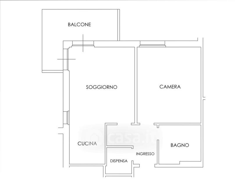Bilocale in Via Cerisola — foto 13 di 22