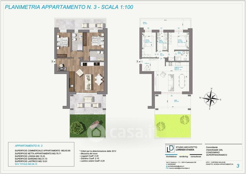 Trilocale in Corso Roma 200 — foto 18 di 27