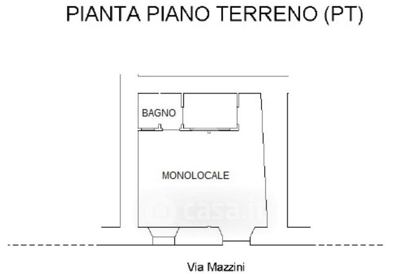 Monolocale in Via Giuseppe Mazzini — foto 9 di 18