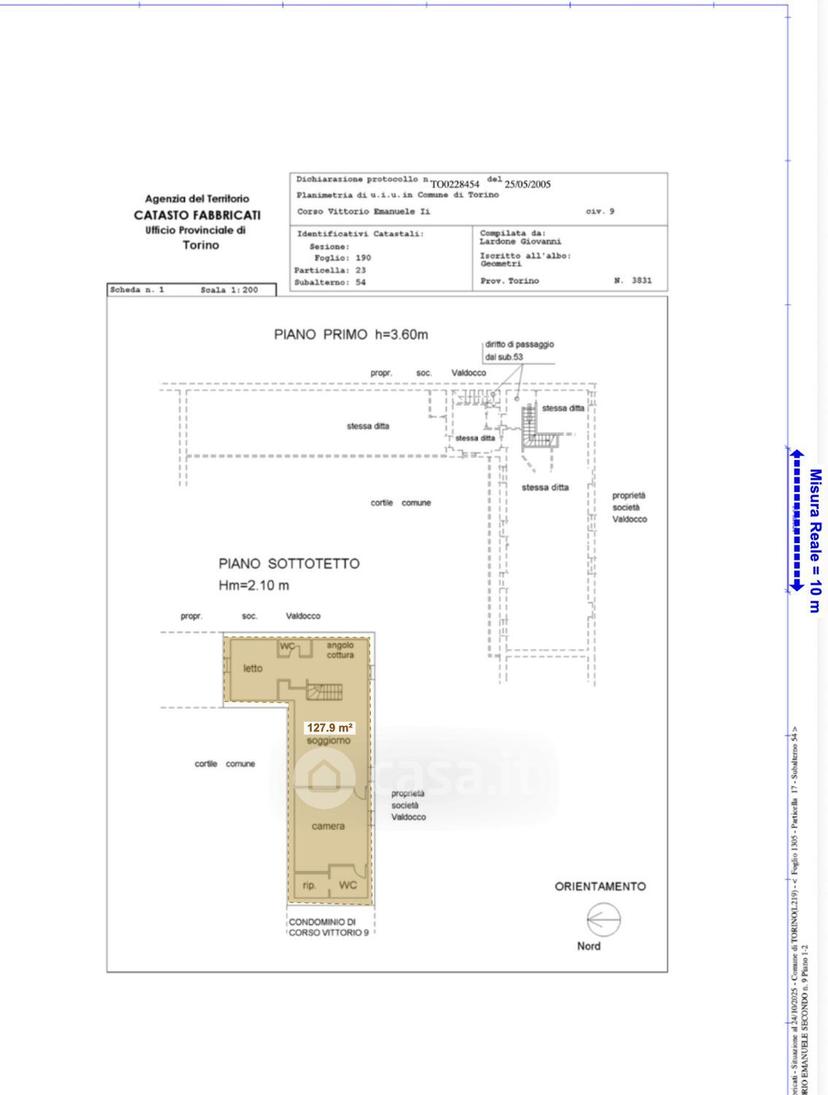 Appartamento in Corso Vittorio Emanuele II 9 — foto 53 di 64