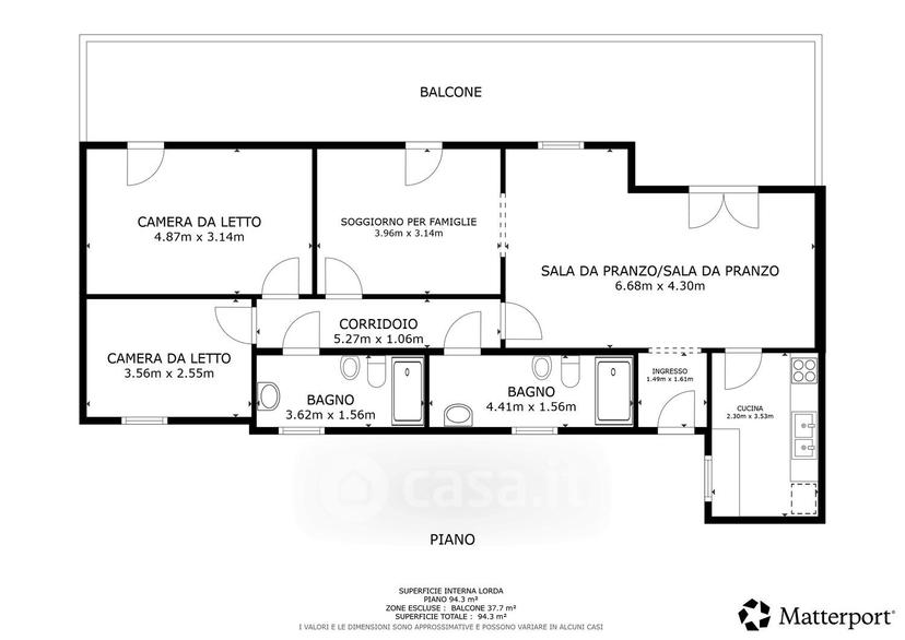 Appartamento in Via Gioacchino Rossini 4 — foto 8 di 39
