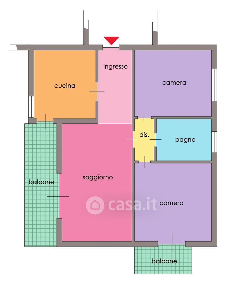 Trilocale in Via Increa — foto 20 di 40