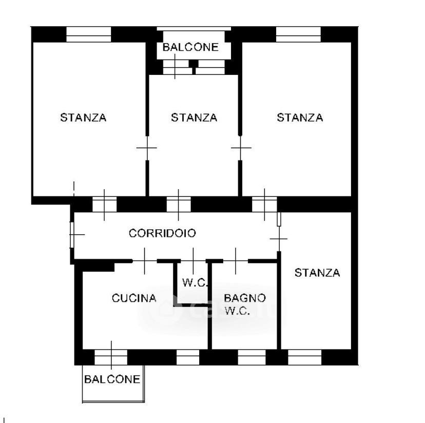 Quadrilocale in Via Mainardo 168