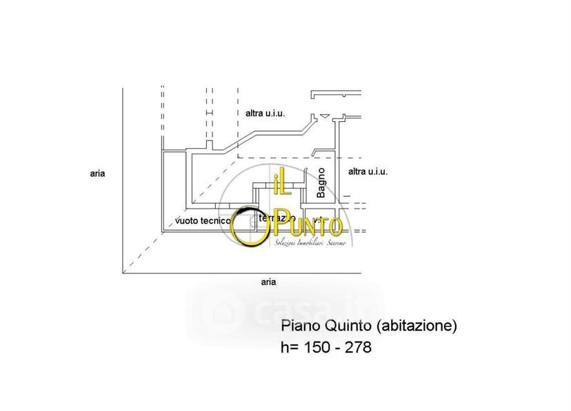Trilocale in Via Aurelia Ponente — foto 24 di 25