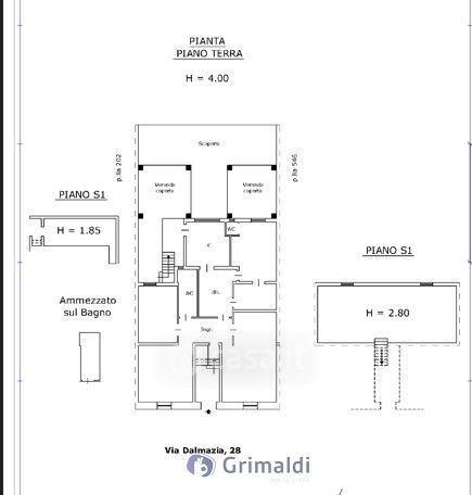 Appartamento in Via Dalmazia 28 — foto 48 di 51