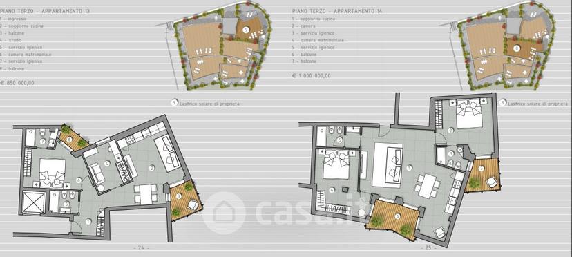Trilocale in Via Lagorio 25 — foto 30 di 30