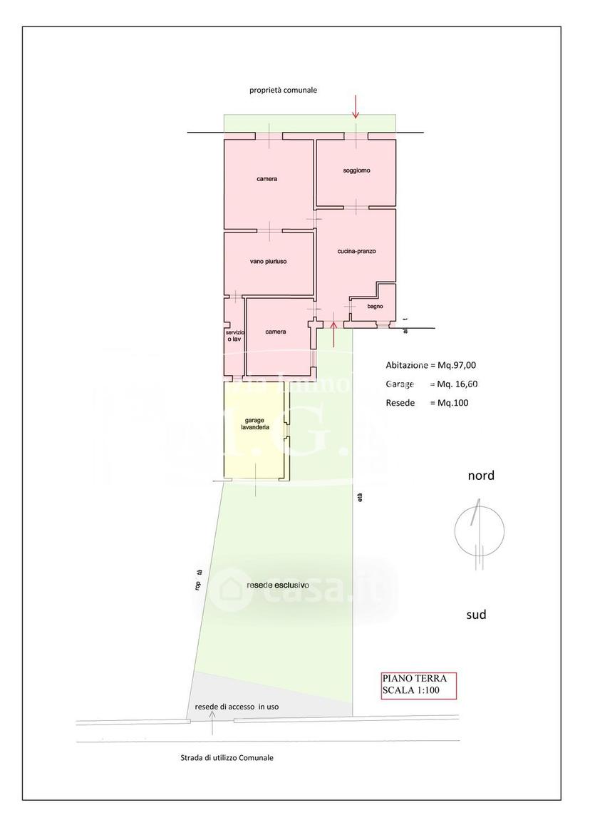 Quadrilocale in Via Fratelli Rosselli — foto 23 di 43