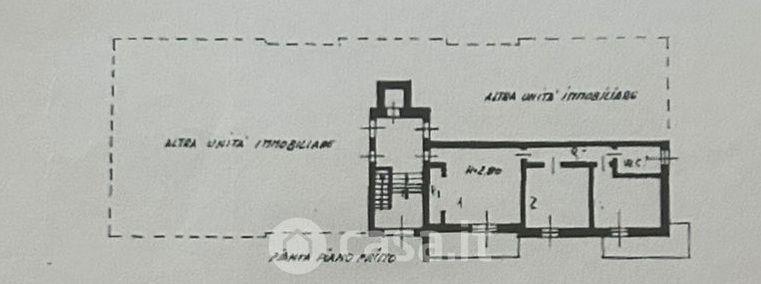 Trilocale in Via G. C. Abba 10
