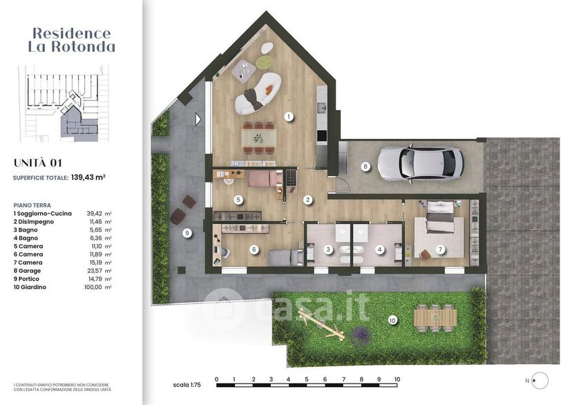 Appartamento in Via VIII Marzo 1 — foto 18 di 22