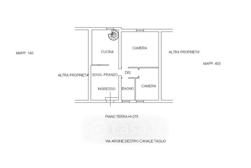 Appartamento in Via Argine Destro Canale Taglio — foto 13 di 23