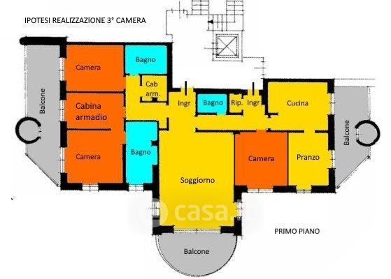 Quadrilocale in Via Pier Luigi da Palestrina 26 — foto 2 di 14