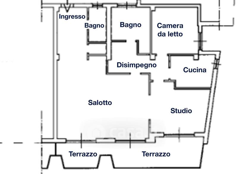 Trilocale in degli Ulivi 6 — foto 23 di 28