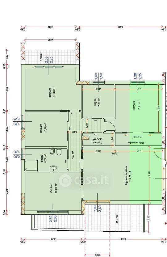 Quadrilocale in Via Villa San Giovanni — foto 13 di 22