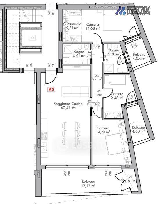 Appartamento in Via Argine Sinistro 23 — foto 29 di 33