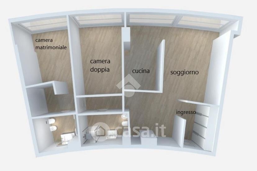 Trilocale in Largo Caleotto 31 — foto 12 di 16