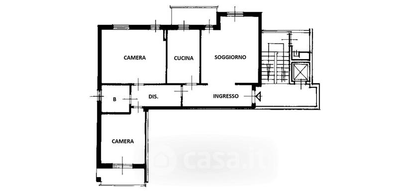 Trilocale in Via Giacomo Zanella 21 — foto 30 di 31