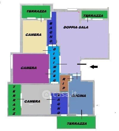Appartamento in Via Emilio Visconti Venosta 54 — foto 35 di 52