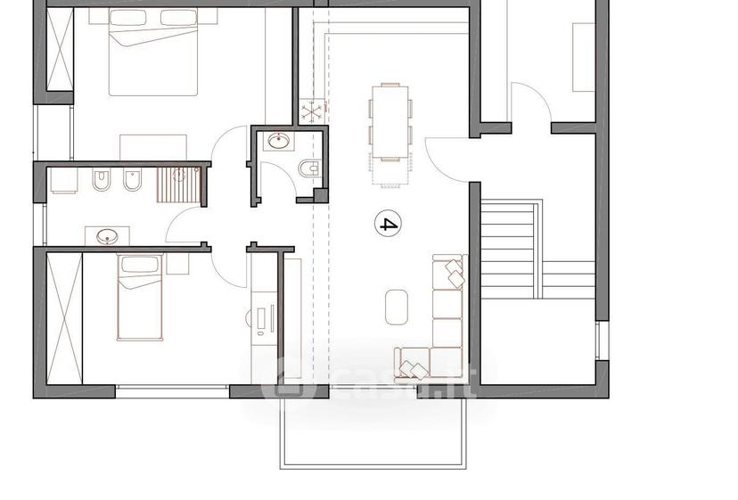 Appartamento in Via Massiego 4 — foto 9 di 22