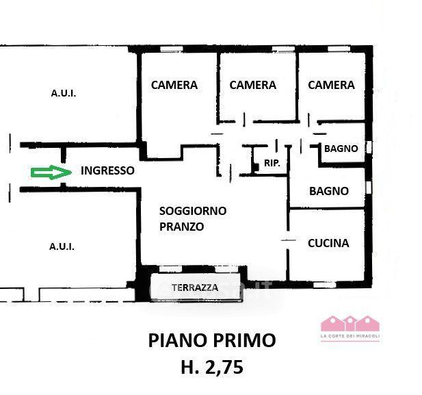 Quadrilocale in Via Cereda 333