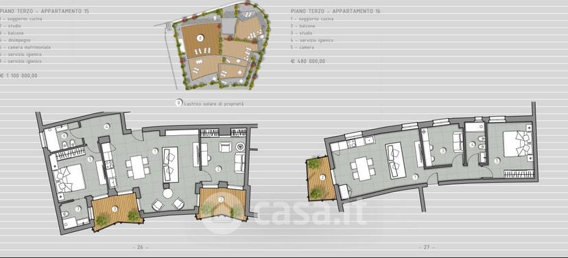 Trilocale in Via Lagorio 25 — foto 25 di 30