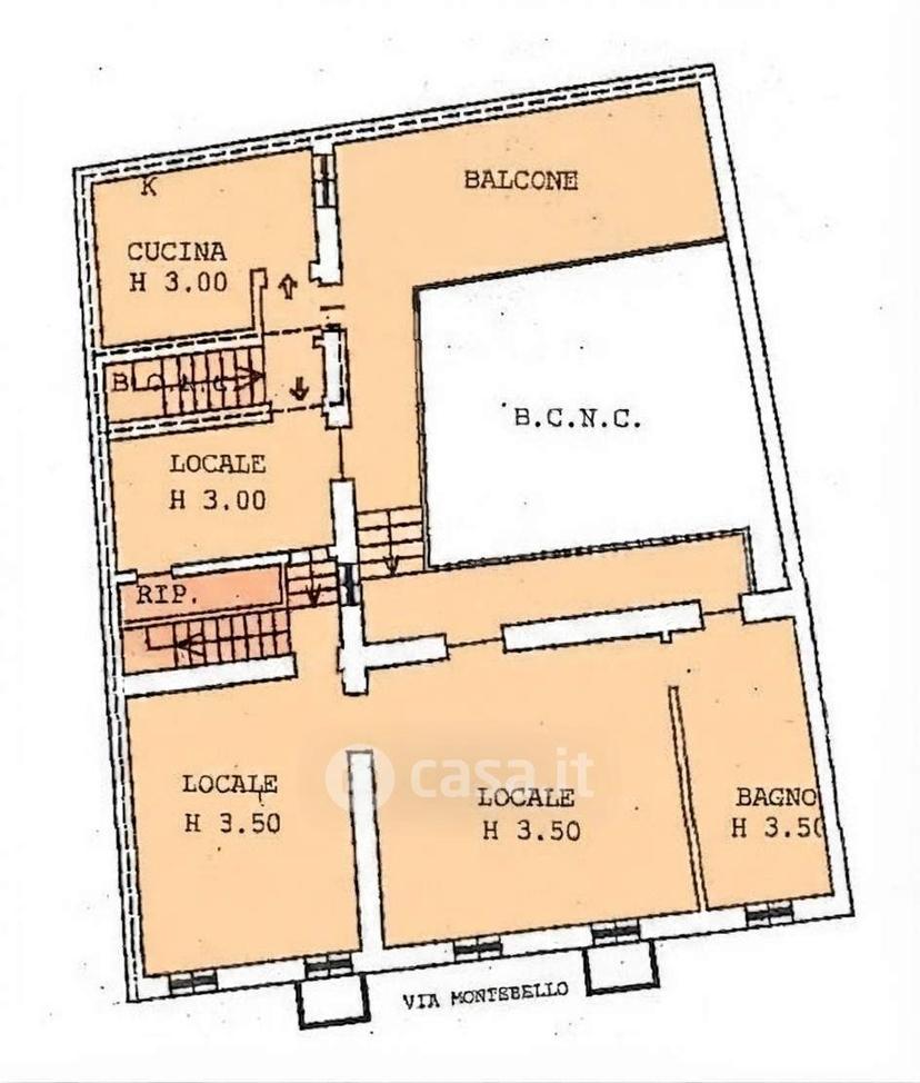 Appartamento in Via Montebello 2 — foto 21 di 22