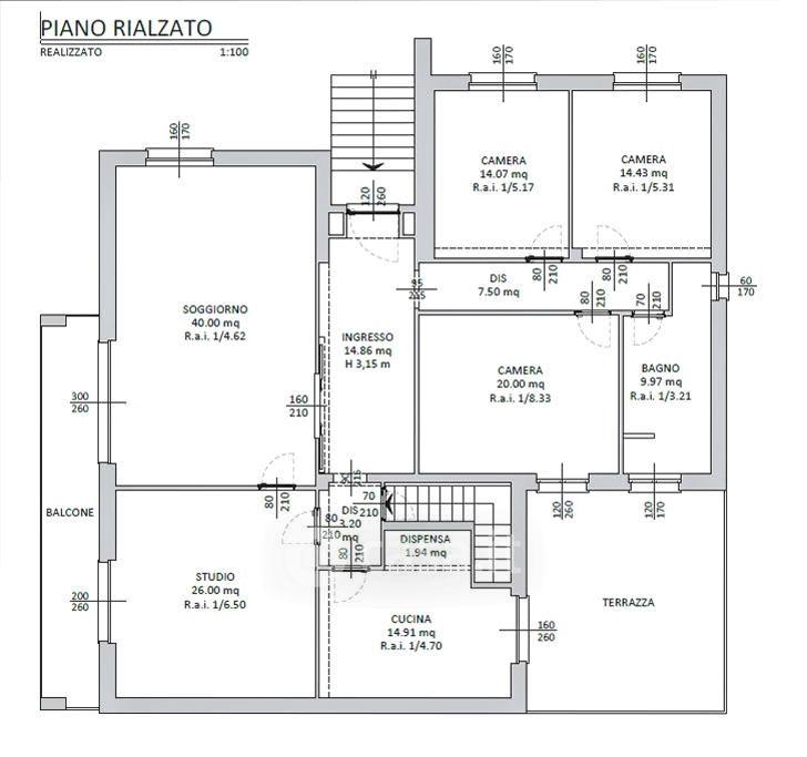 Villa in Viale Ugo Foscolo 46 — foto 30 di 70