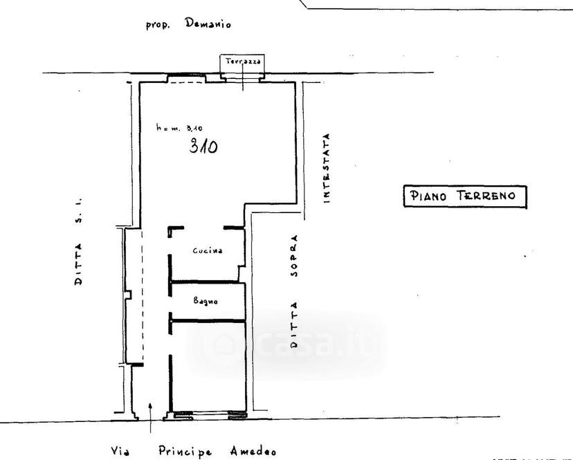Quadrilocale in Via Principe Amedeo — foto 3 di 26