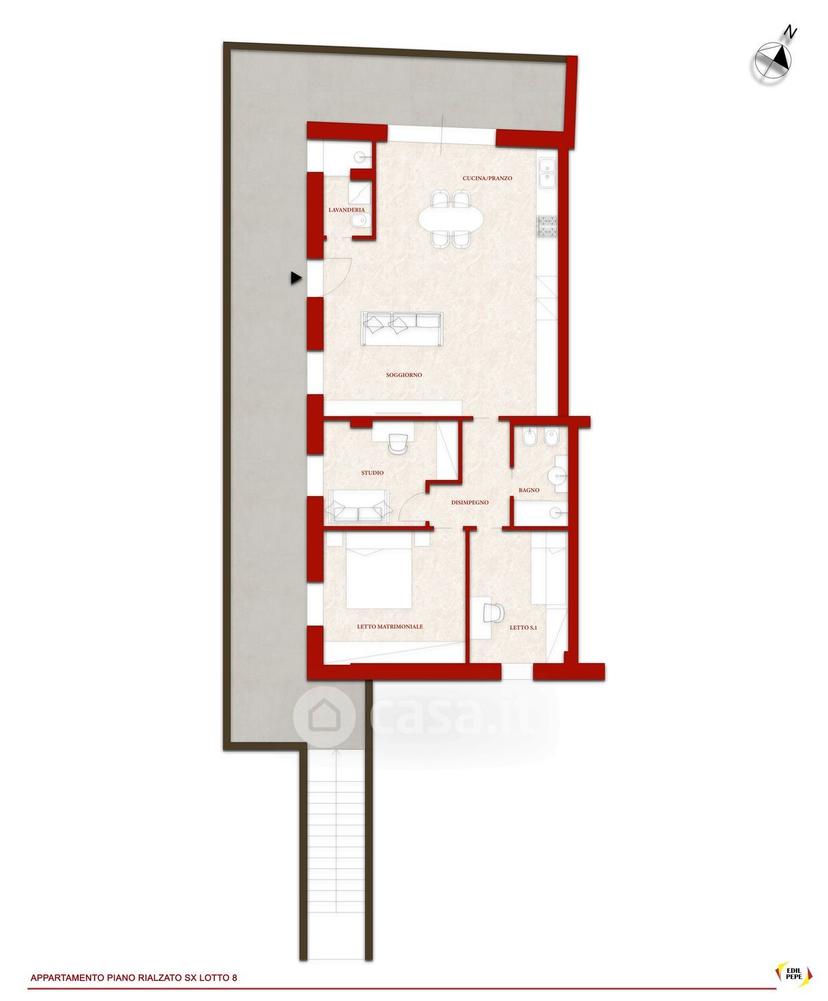 Quadrilocale in Via Caduti di Nassirya 67 — foto 4 di 40