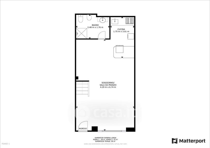 Loft in Via delle Mimose — foto 11 di 60