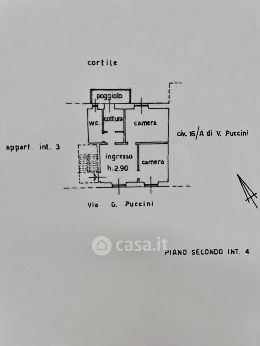 Trilocale in Via Giacomo Puccini 16 — foto 20 di 22