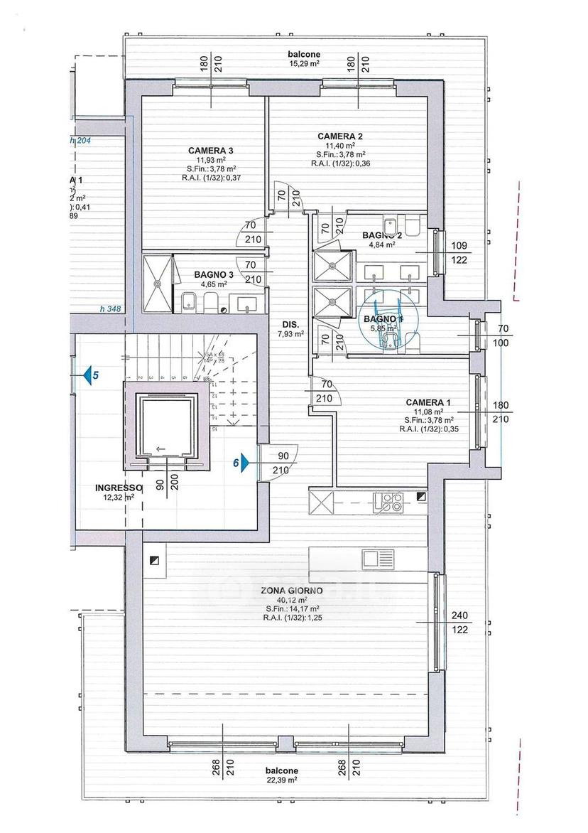 Appartamento in Via Mario Puchoz — foto 2 di 6