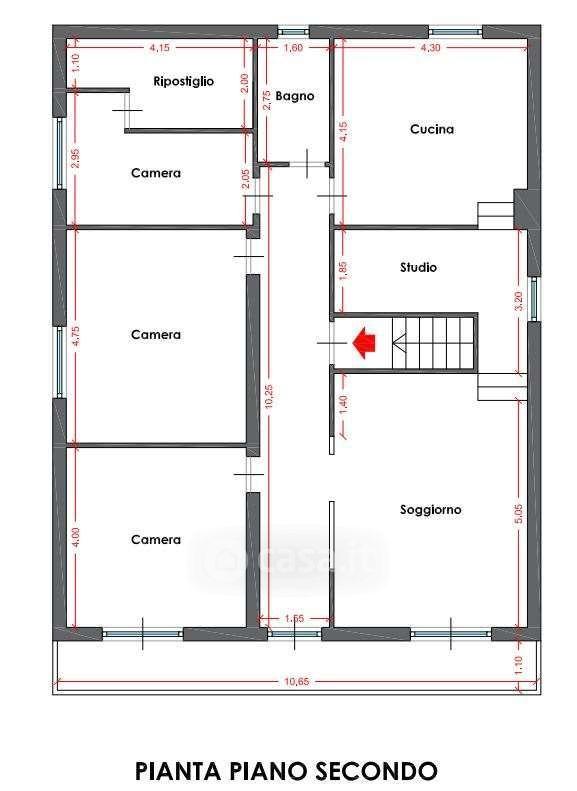 Quadrilocale in Via dei Colli — foto 26 di 37