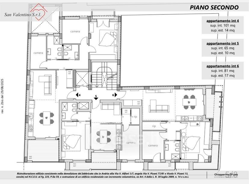 Quadrilocale in Via V. Alfieri 5 — foto 5 di 13