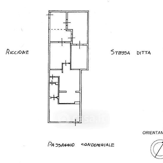 Trilocale in Via Riccione 91 — foto 25 di 34