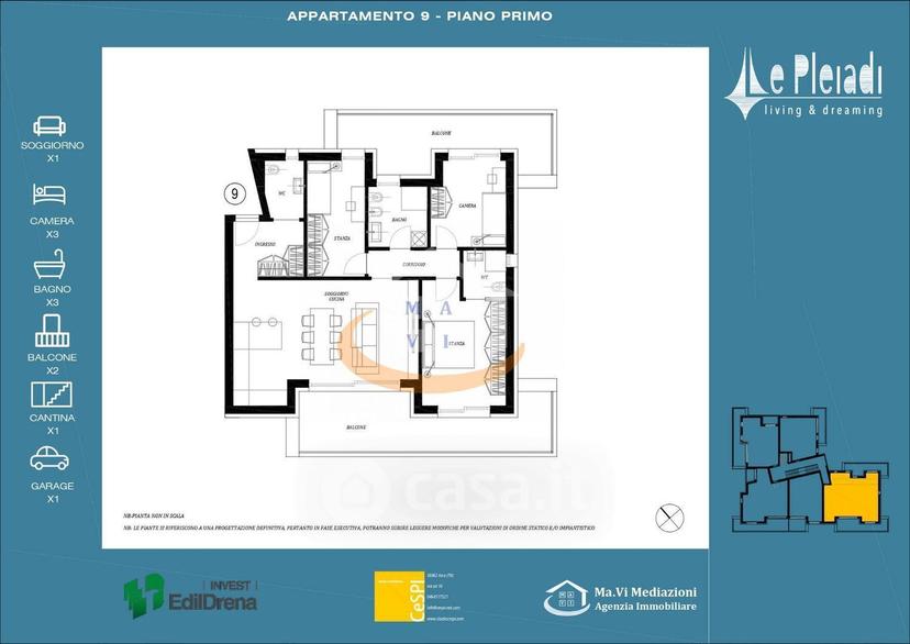 Quadrilocale in Via Giovanni Pascoli — foto 4 di 14