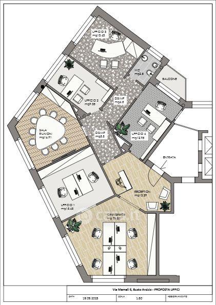 Quadrilocale in Via Goffredo Mameli 6 — foto 10 di 21