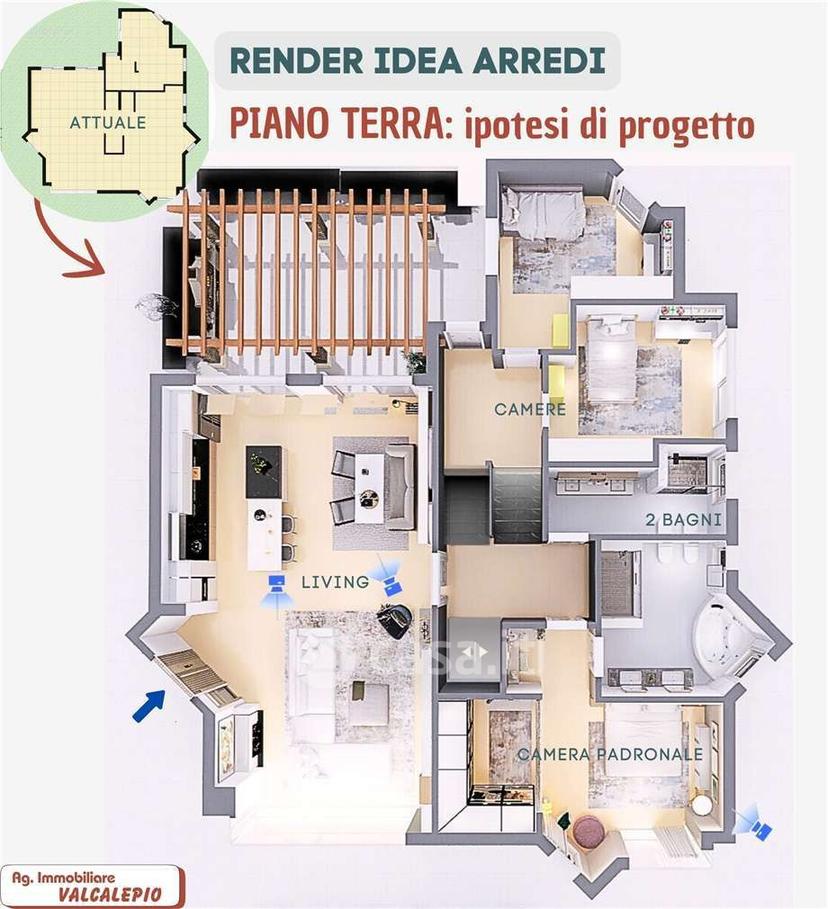 Villa in Via XXV Aprile 6 — foto 9 di 9