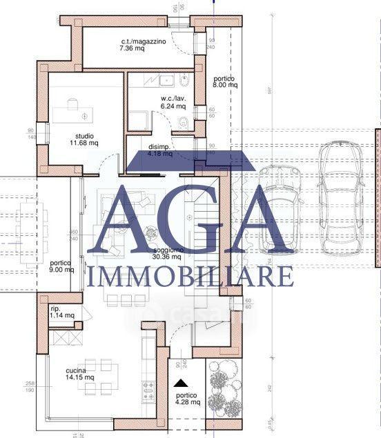Villa in Viale degli Alpini 31 — foto 22 di 36