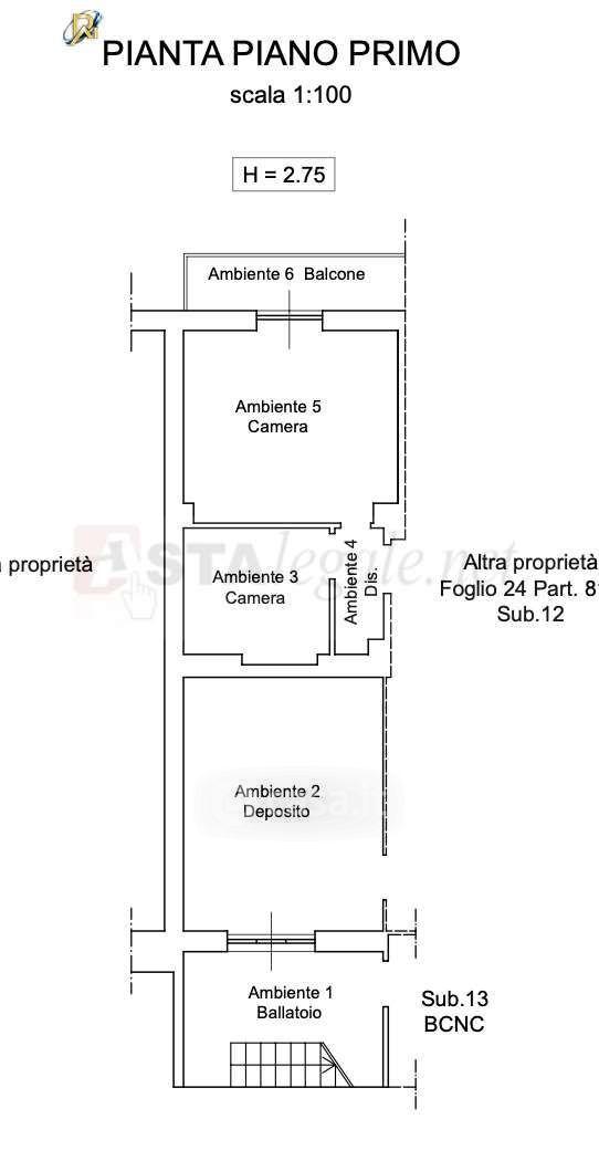 Trilocale in Via della Conocchia — foto 6 di 25