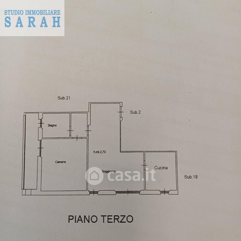 Trilocale in Via Aurelia Nord 200 — foto 22 di 28