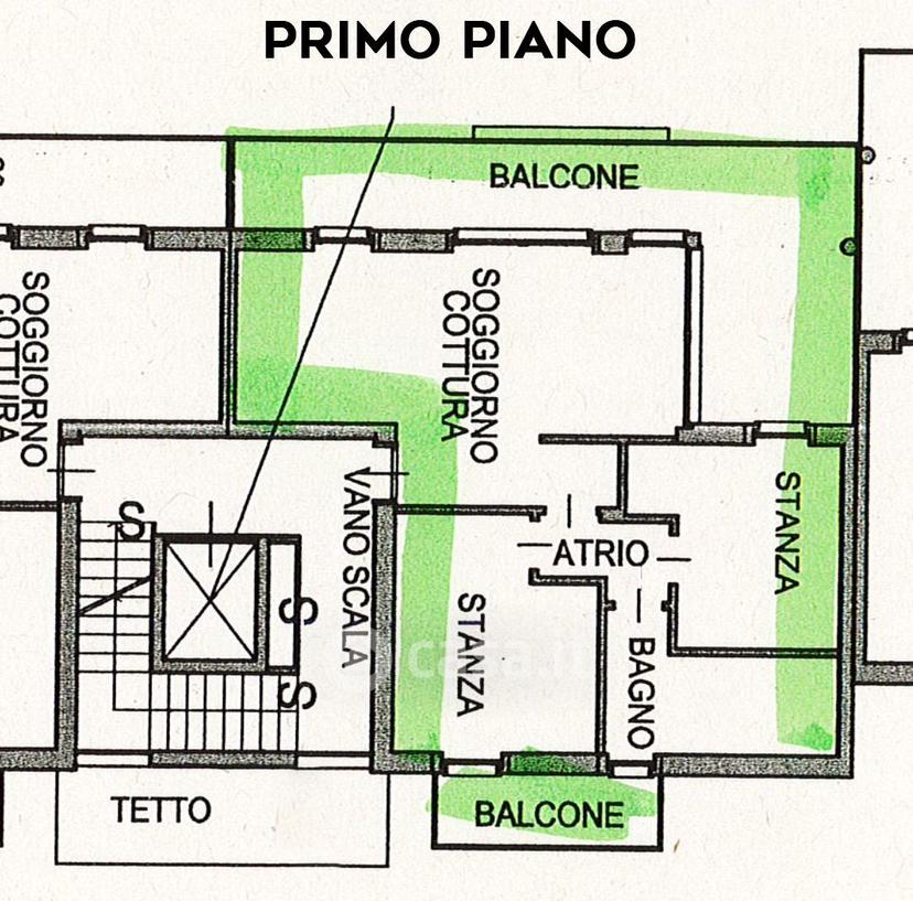 Trilocale in Strada Granda — foto 5 di 9