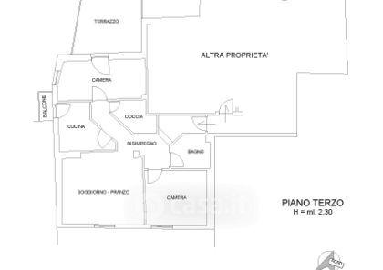 Trilocale in Via Alberti 5 — foto 15 di 33