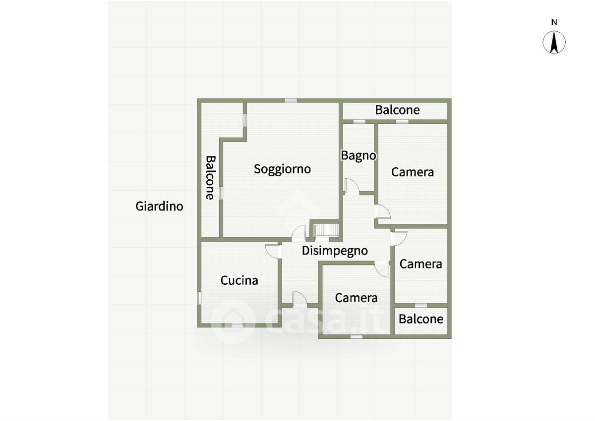 Quadrilocale in Via Bonomelli 3