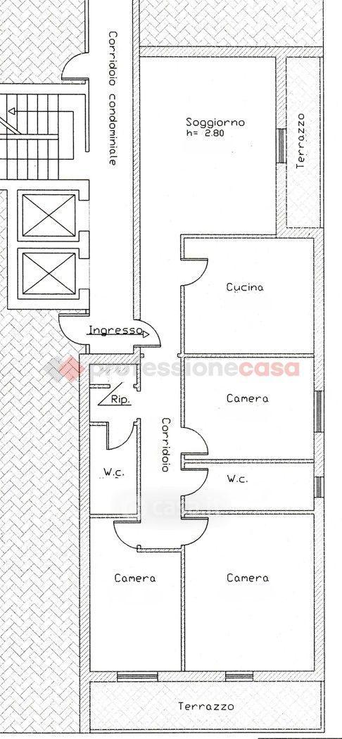 Appartamento in Via Romeo Gallenga 120 — foto 4 di 20
